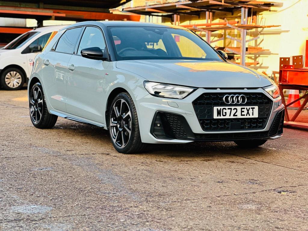 Description Audi A1 Black Edition (2022)1.0 TFSI 25 Black Edition Sportback 5dr Petrol Manual EuroOne of the top Audi Black edition manual six gear speed drive brand-new only low mileage it was category S unfortunately and that was repair high professional standard. Any inspection welcome RAC- Also has recently been serviced So it's ready to go to a new home and be put to use straight away. It is an ideal car for a family. The vehicle drives immaculate, really smooth with no knocks or bangs and will definitely be appreciated by the new owner. - Bluetooth connectivity - Electric windows - Isofix fittings- call Apple play connectivity - AUX connectivitySo much more to add Feel free to call if you have any questions. Grey, 2 owners, £15,450 Vehicle registered: 02/11/2022 This car comes with 10.25in Digital Instrument Cluster 18in Alloy Wheels - 7-Spoke Rotor Design - Gloss Anthracite Black - Diamond Turned 1x SDXC Card Reader 2x USB-C Connection Points 3 Rear Seats with Headrests 6 Passive Loud Speakers Accent Areas in Structured Grey - Quartz Paint Finish Aluminium Trim for Control Switches - Air Vents and Digital Instrument Cluster Anti-Theft Alarm Audi Pre-Sense Front with Pedestrian and Cyclist Recognition Audi Smartphone Interface Auto-Dimming Rear-View Mirror Black Styling Package Bluetooth Interface Contrast Roof - Mythos Black - Metallic Cruise Control DAB Digital Radio Door Mirrors - Folding - Electrically Adjustable and Heated with Integrated LED Side Indicators Door Sill Trims with Aluminium Inlays and S Logo Electronic Stability Control - ESC including - EBD - ASR and EDL First Aid Kit with Warning Triangle Front Passenger Airbag Deactivation Switch Gear Knob in Leather with Aluminium Trim Interior Lighting - Front and Rear Reading Lights and Luggage Compartment Light LED Headlights with LED Rear Lights and Dynamic Rear Indicators LED Interior Lighting Pack Lane Departure Warning Leatherette Handbrake Grip Light and Rain Sensors MMI Radio Plus with 8.8 MMI Colour Display Screen and MMI Touch Manual Air Conditioning Pedals in Stainless Steel Privacy Glass Rear Fog Light Rear Parking Sensors Seatbelt Height Adjustment for Front Seats Seatbelt Monitoring Split-Folding Rear Seat - Can be Split-Folded 40-60 or Folded Fully Sport Suspension Tyre Pressure Warning Light Voice Control